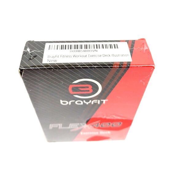 Brayfit Flex 400 Exercise Deck Cards Illustration for Fusion Flex Home Equipment - Picture 3 of 5